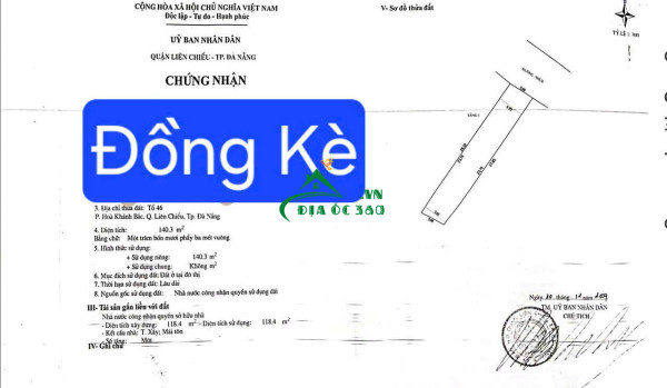 🔴💥ĐẤT MẶT TIỀN ĐƯỜNG LÊ ĐỨC THỌ – SƠN TRÀ, ĐÀ NẴNG