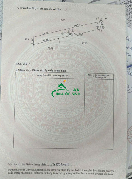 ĐẤT ĐẸP – GIÁ TỐT - CẦN BÁN NHANH LÔ ĐẤT NÔNG NGHIỆP RỘNG TẠI Xã Lý Nhơn,