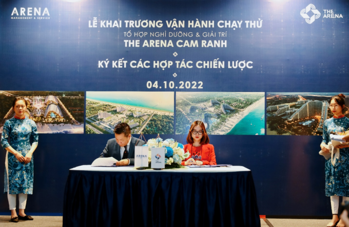 AMS hợp tác Sở du lịch Khánh Hòa quảng bá The Arena Cam Ranh